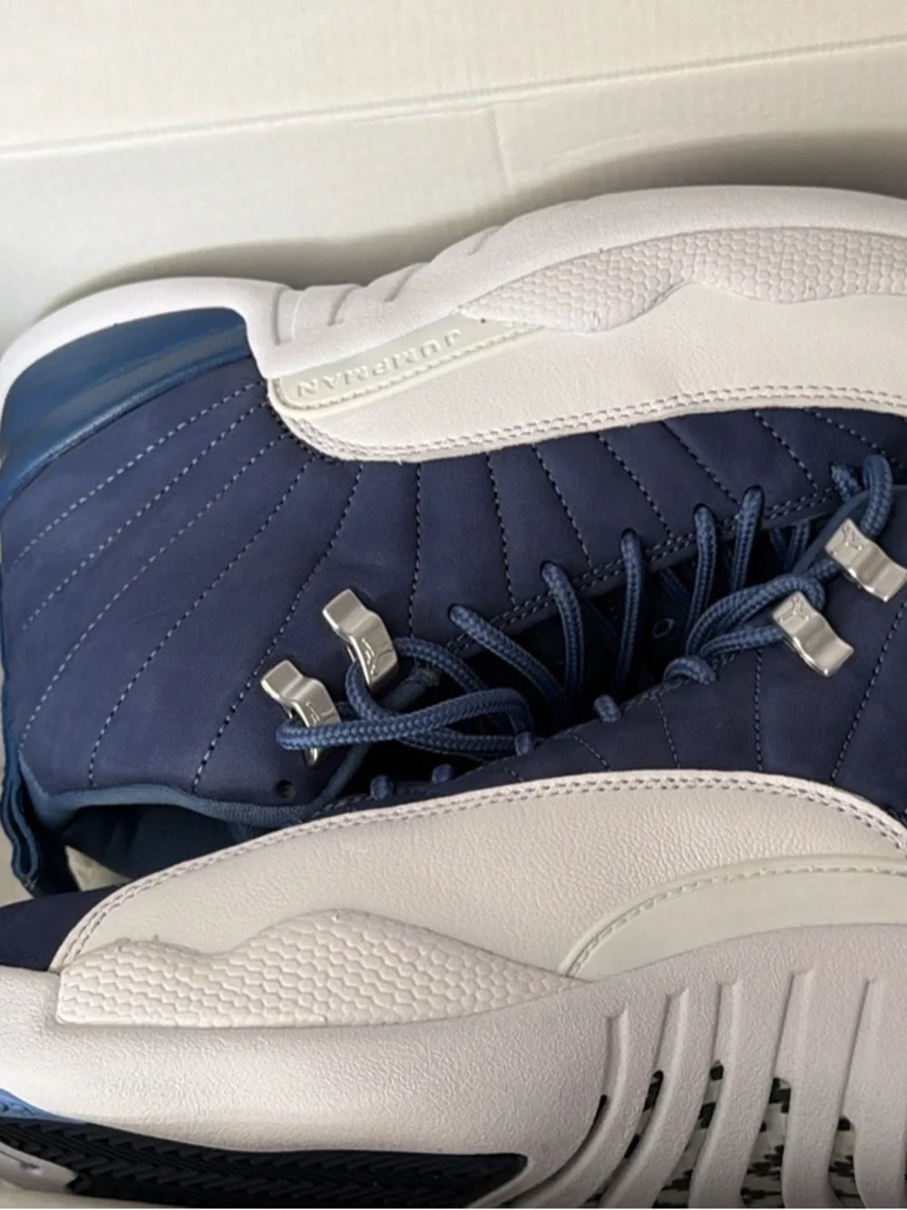 Jordan Men's Sneaker - Stone Blue / Legend Blue